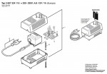 Bosch 2 607 224 115  Fast Charger 12 V / Eu Spare Parts